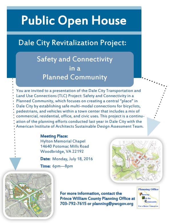 Dale City Revitalization Public Meeting Announcement